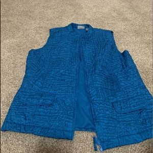 Blue Vest by Chico’s